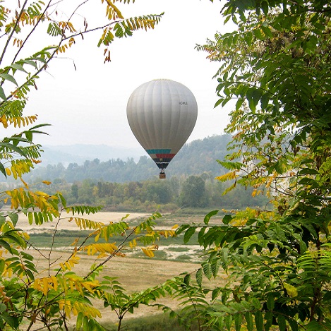 Volo libero in pallone aerostatico da MondovÃ¬